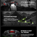 ZEBLAZE smartwatch Stratos 4 με φακό