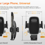 ULEFONE βάση smartphone αυτοκινήτου UAN15 για ταμπλό