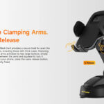 ULEFONE βάση smartphone αυτοκινήτου UAN16 για ταμπλό