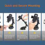 ULEFONE βάση smartphone αυτοκινήτου UAN16 για ταμπλό