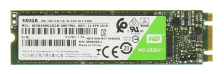 WD M.2 SATA III SSD Green WDS480G2G0B
