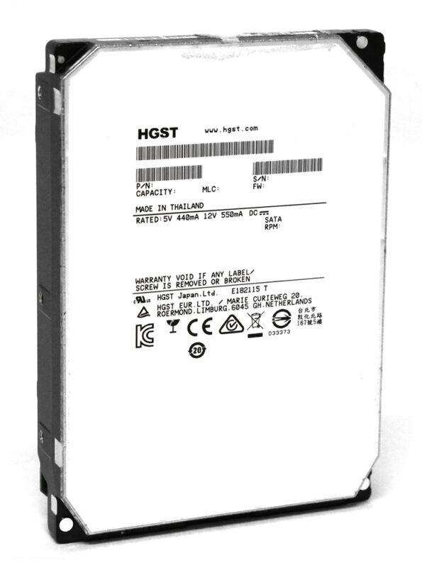 HGST σκληρός δίσκος Ultrastar He8 3.5"