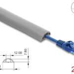 DELOCK κανάλι καλωδίων 20766 με αυτοκόλλητο