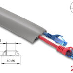 DELOCK κανάλι καλωδίων 20767 με αυτοκόλλητο