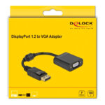DELOCK αντάπτορας DisplayPort σε VGA 61006