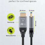 GOOBAY καλώδιο HDMI 2.1 76274 με Ethernet
