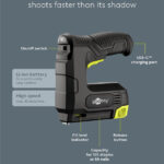 GOOBAY καρφωτικό μπαταρίας για καρφιά & συνδετήρες 77819