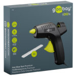 GOOBAY πιστόλι θερμοκόλλησης σιλικόνης 77824 με 2x ράβδους σιλικόνης 11mm