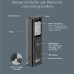 GOOBAY laser μετρητής απόστασης 77834