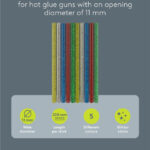 GOOBAY ράβδοι σιλικόνης 77855