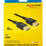 DELOCK καλώδιο DisplayPort 85660