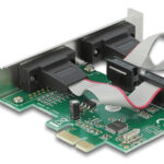 DELOCK κάρτα επέκτασης PCIe σε 2x RS-232 90007