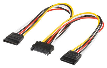 GOOBAY καλώδιο SATA αρσενικό σε 2x SATA θηλυκό 95114