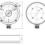 HIKVISION HIWATCH βάση κάμερας DS-1280ZJ-M