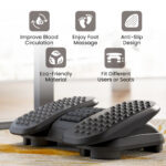 BRATECK υποπόδιο γραφείου FR16-01 με πεντάλ εκγύμνασης ποδιών