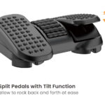 BRATECK υποπόδιο γραφείου FR16-01 με πεντάλ εκγύμνασης ποδιών