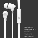 CELEBRAT earphones με μικρόφωνο G3