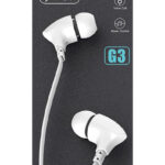CELEBRAT earphones με μικρόφωνο G3