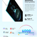 TECLAST tablet P33 με πληκτρολόγιο/ποντίκι/στυλό αφής/θήκη/βάση