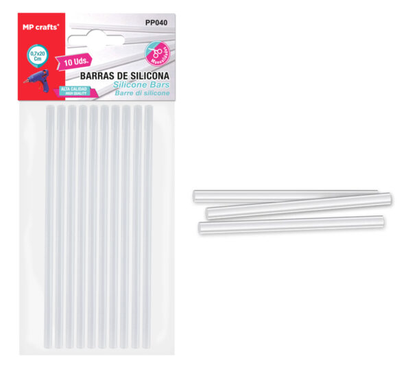 MP ράβδοι σιλικόνης PP040 για θερμοπίστολο