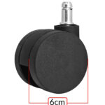 POWERTECH καρέκλα γραφείου PT-1390 με μπράτσα και ανάκλιση