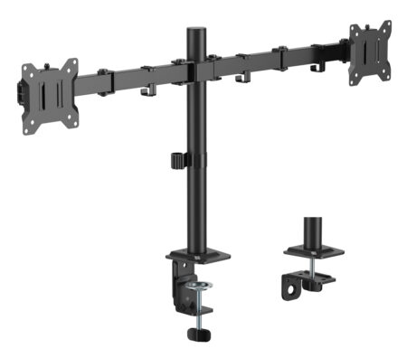 POWERTECH βάση γραφείου για 2x οθόνες PT-1552