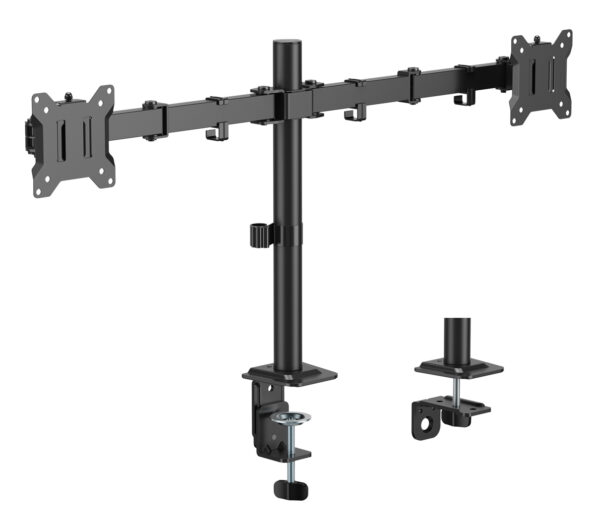 POWERTECH βάση γραφείου για 2x οθόνες PT-1552