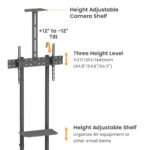 BRATECK βάση τηλεόρασης δαπέδου T1042T
