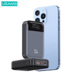 USAMS power bank CD221 με οθόνη