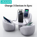 USAMS power bank CD249 με οθόνη