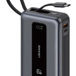 USAMS power bank CD243 με καλώδιο USB-C