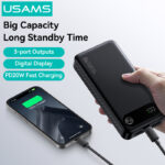 USAMS power bank CD251 με οθόνη