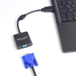 DELOCK αντάπτορας HDMI σε VGA 61077