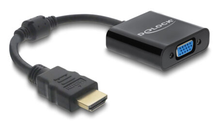 DELOCK αντάπτορας HDMI σε VGA 61077