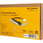 DELOCK κάρτα επέκτασης PCI Express σε PCI 32 Bit 5V 90062