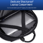 ARCTIC HUNTER τσάντα πλάτης B00544 με θήκη laptop 17"