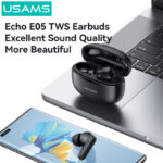 USAMS earphones με θήκη φόρτισης E05