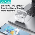 USAMS earphones με θήκη φόρτισης E05