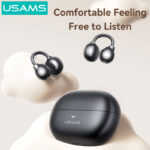 USAMS earphones με θήκη φόρτισης Echo R02