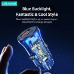 USAMS φορτιστής αυτοκινήτου US-CC164