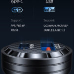 USAMS φορτιστής αυτοκινήτου US-CC175