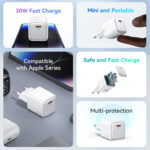 USAMS φορτιστής τοίχου US-CC186