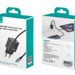 USAMS φορτιστής τοίχου CC264 με καλώδιο