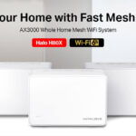MERCUSYS Mesh Wi-Fi 6 System Halo H80X