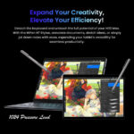 CHUWI tablet Hi10 Max με πληκτρολόγιο/στυλό αφής/θήκη