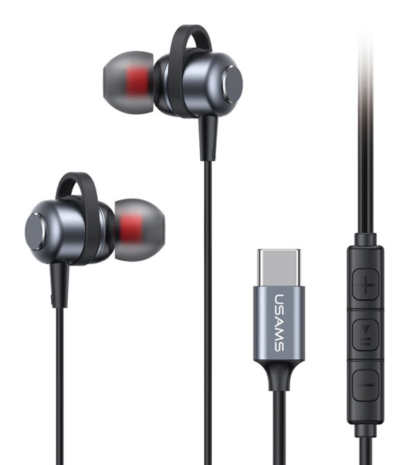 USAMS earphones με μικρόφωνο US-SJ758