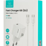 USAMS φορτιστής τοίχου CC262 με καλώδιο USB-C