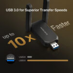 MERCUSYS ασύρματος USB αντάπτορας δικτύου MA72XH