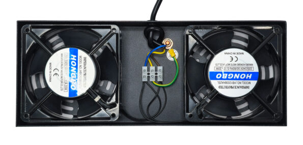 2x fans με μεταλλικό tray