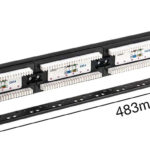 POWERTECH patch panel NETW-0046 για rack 19"/1U
